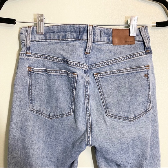 Madewell 9" High-Rise Skinny Blue Denim Jeans Size 26 - Picture 6 of 14